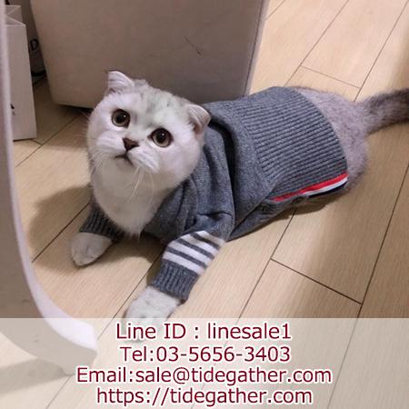 フィラ 猫 犬の服 ニットセーター ブランド品