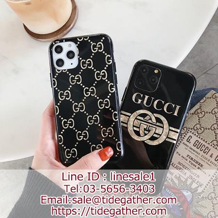 Gucci GGマーク定番ロゴプリント iphone11ケース
