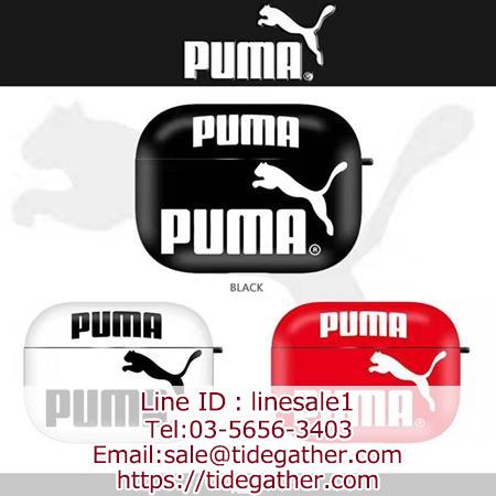 PUMA 英字定番ロゴプリント airpods pro保護カバー