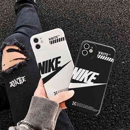アイホン12ケース オフホワイトxナイキ コラボ iPhone12mini Off Whiteカバー おしゃれ 携帯ケース off white iphone12 pro おすすめ 男性愛用 スマホカバー iPhone12 Nike ナイキカバー アイホン12Pro Max ソフト