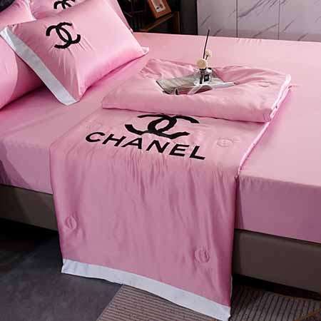 Chanelベッドカバー シルクフロス