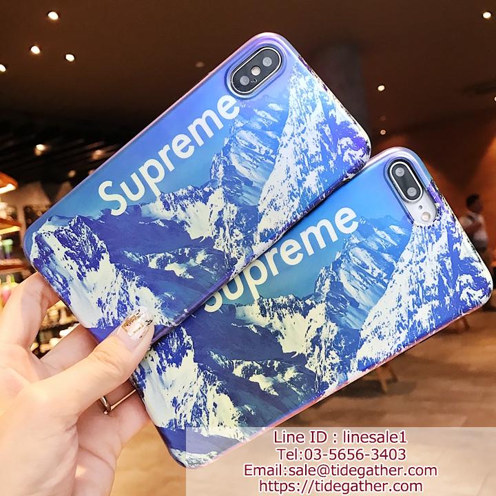 SUPREME iPhoneXSカバー 薄型