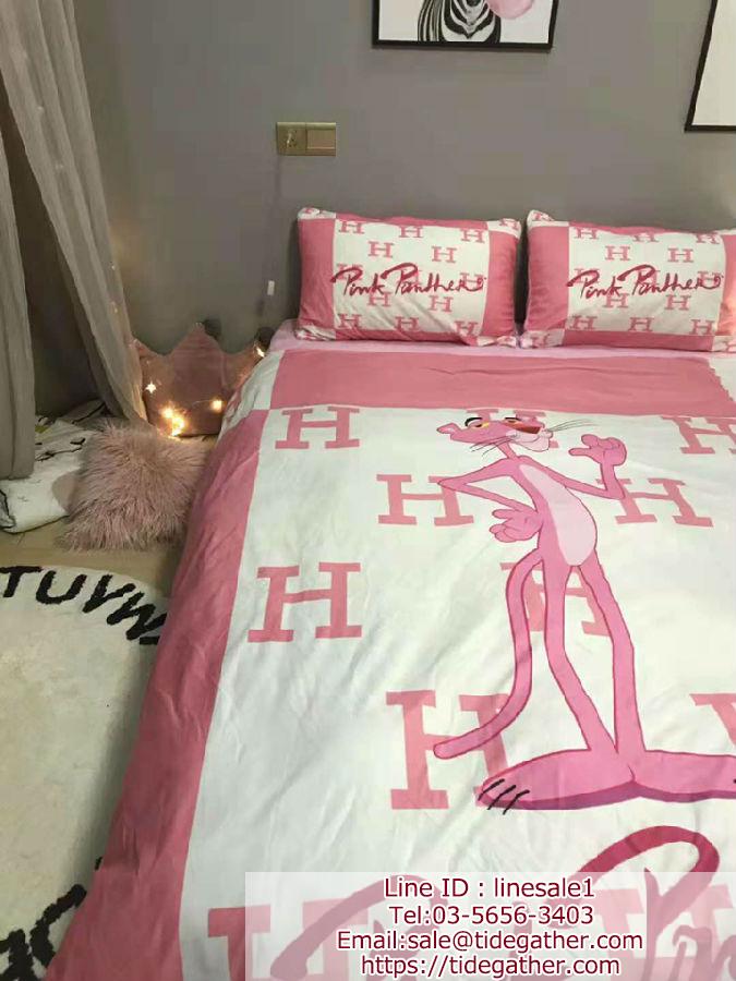 可愛い ピンクパンサー 寝具カバーセット