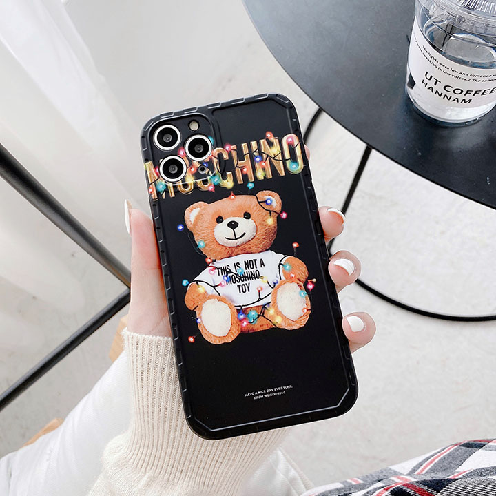 Moschino 可愛い ケース iphone12 pro max