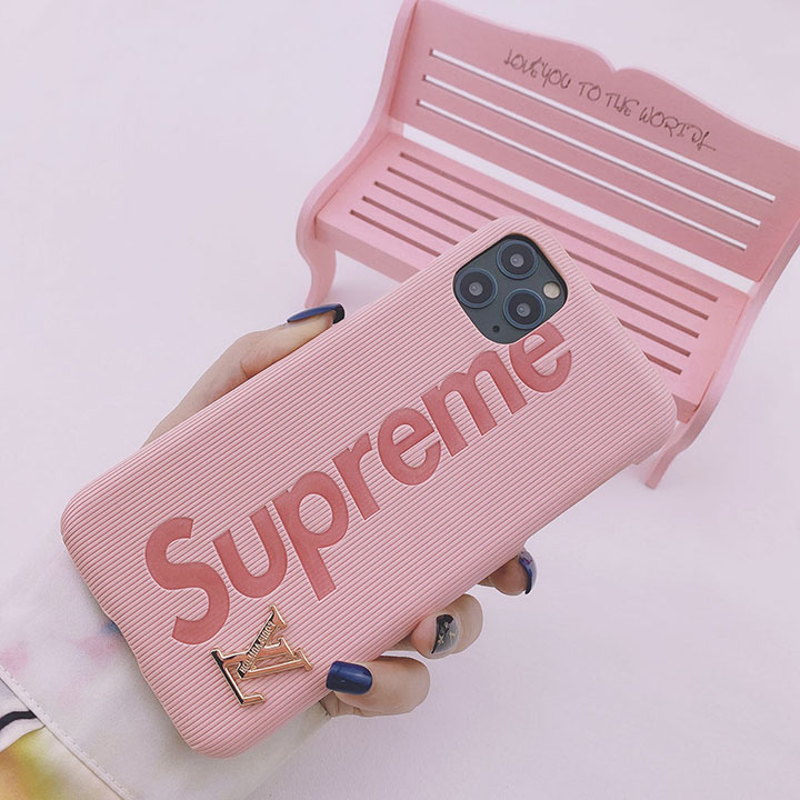 supreme+LV  個性 iphone12ケース 