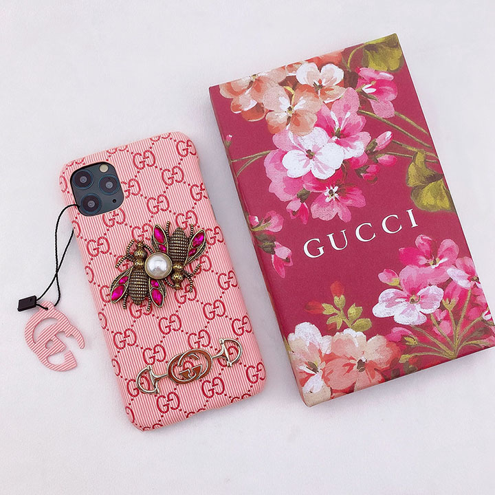 ハチ柄 Gucci iPhone12ProMaxケース