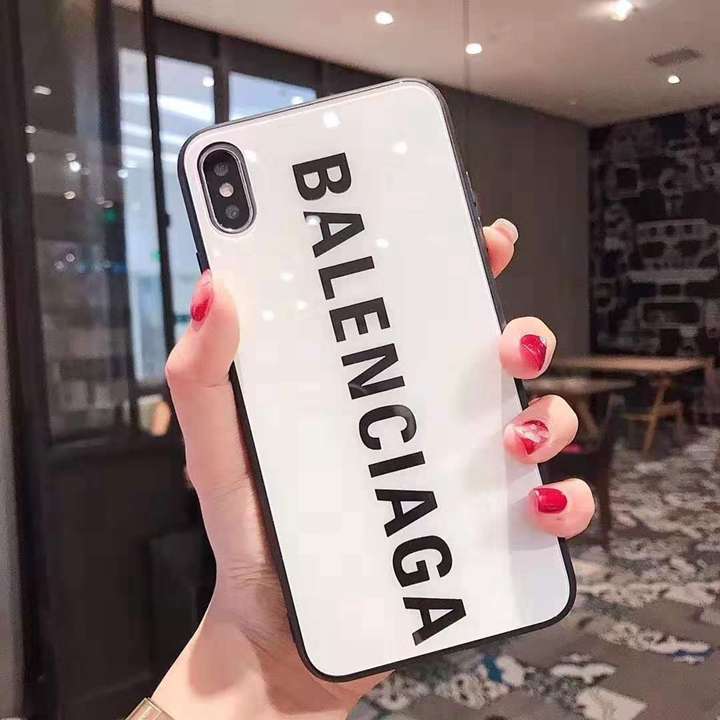 Balaenciagaガラスiphone12miniケース