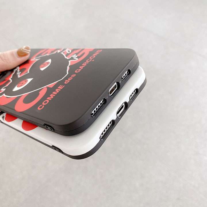 Comme des Garçons iPhone 8plus シャビーシック風 携帯ケース