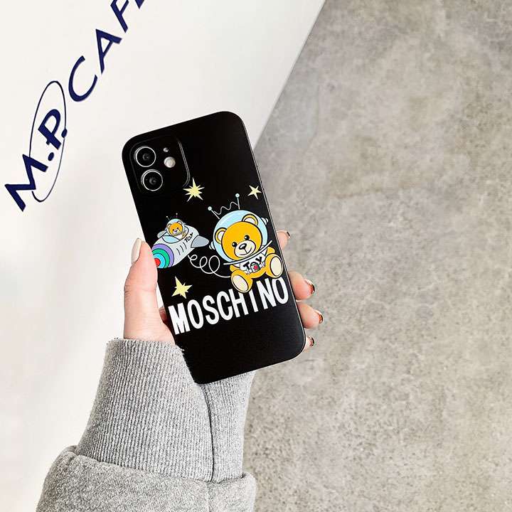 モスキーノ iphone12mini ハイブランド 携帯ケース