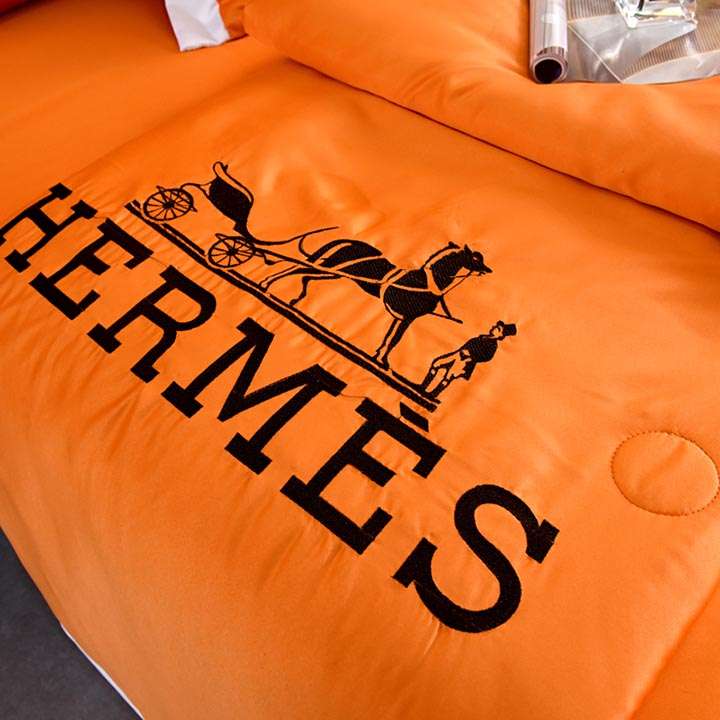 ベッドカバー 洗濯可 Hermes