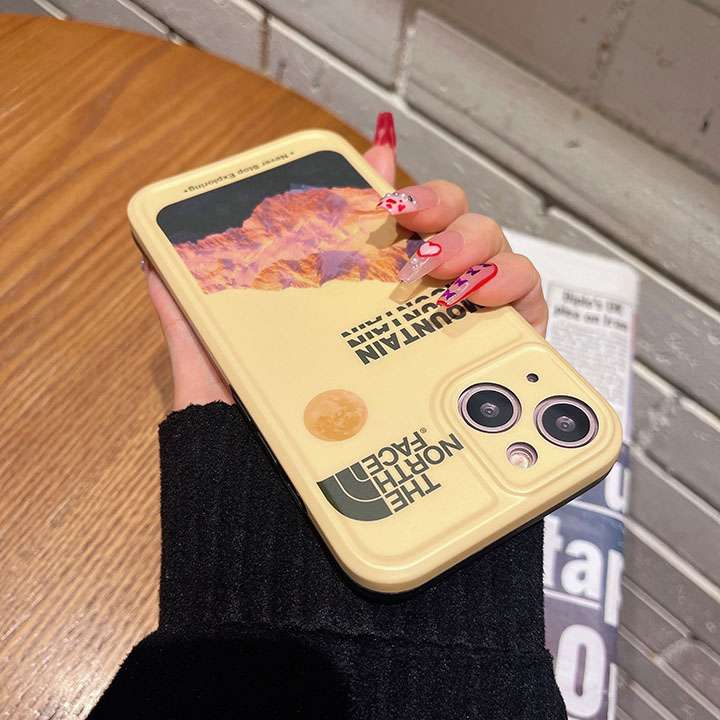 iphone11 Pro光沢感カバーTHE NORTH FACE